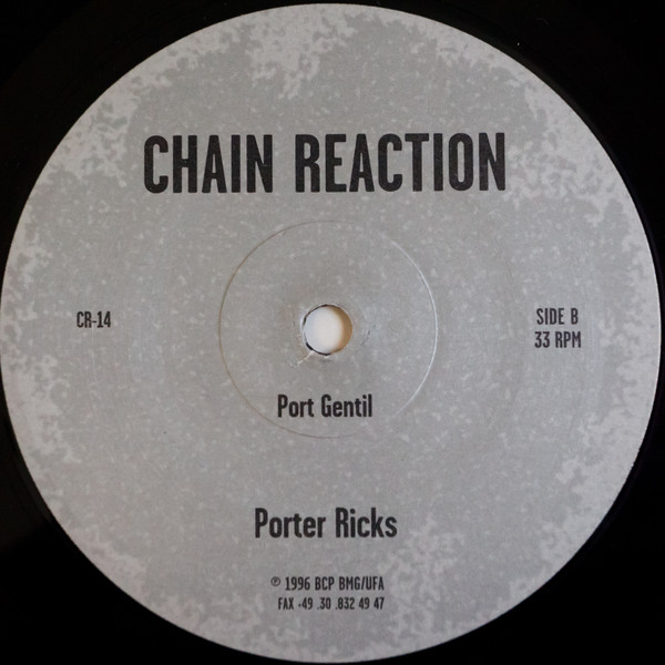 Porter Ricks - Nautical Dub (Tidal Mix) / Port Gentil | Chain Reaction (CR-14) - 2