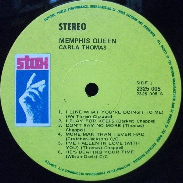 Carla Thomas - Memphis Queen | Stax (2325 005) - 3 Carla Thomas - Memphis Queen | Stax (2325 005) - 3