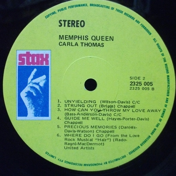 Carla Thomas - Memphis Queen | Stax (2325 005) - 4 Carla Thomas - Memphis Queen | Stax (2325 005) - 4
