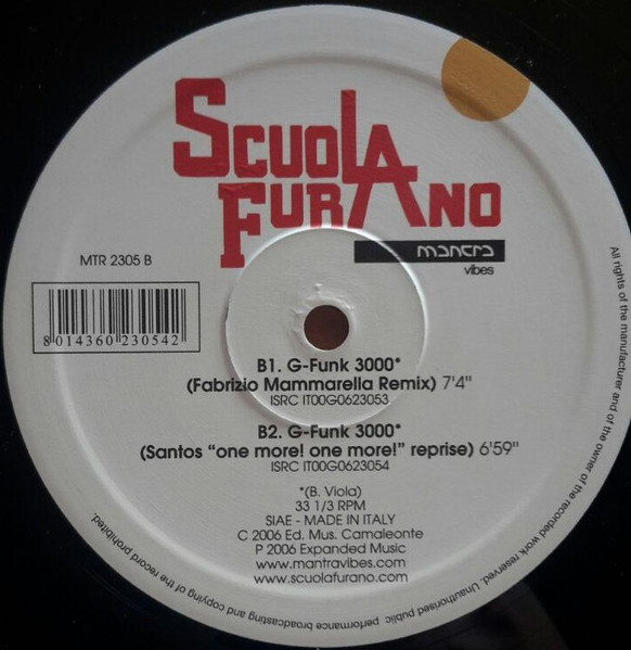 Scuola Furano - G-Funk 3000 | Mantra Vibes (MTR 2305) - 4 Scuola Furano - G-Funk 3000 | Mantra Vibes (MTR 2305) - 4