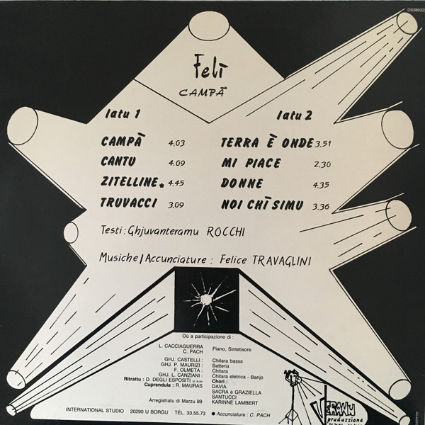 Felì - Campà | DS Audio (DS389322) - 2