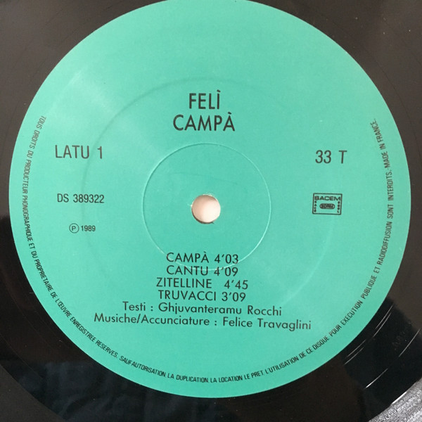Felì - Campà | DS Audio (DS389322) - 4
