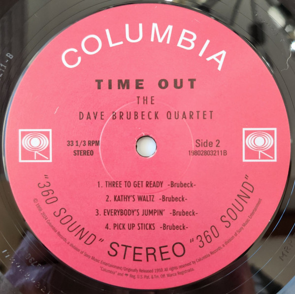 The Dave Brubeck Quartet - Time Out [Vinyl] | Columbia (CS 8192) - 4