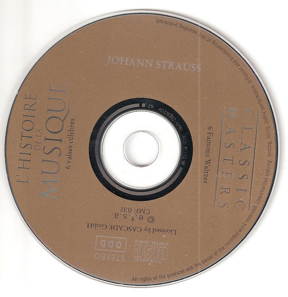 Johann Strauss Jr. - 6 Valses Célèbres | e.f.s.a. (CMF 032) - 4