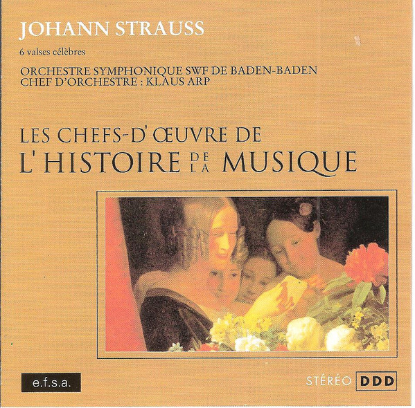 Johann Strauss Jr. - 6 Valses Célèbres | e.f.s.a. (CMF 032)