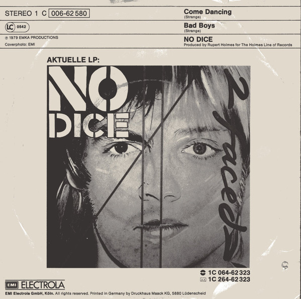 No Dice - Come Dancing | EMI (1C 006-62580) - 2