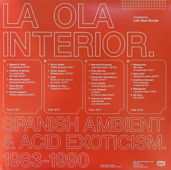 Various - La Ola Interior (Spanish Ambient & Acid Exoticism 1983-1990) | Les Disques Bongo Joe (BJR 059) - 2 Various - La Ola Interior (Spanish Ambient & Acid Exoticism 1983-1990) | Les Disques Bongo Joe (BJR 059) - 2