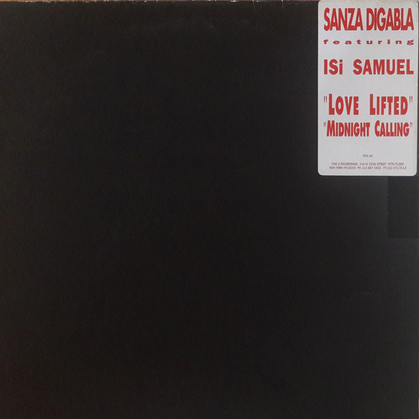 Sanza:Digabla Featuring Isi Samuel - Love Lifted / Midnight Calling | Five-O Recordings (FIVE-04) - main