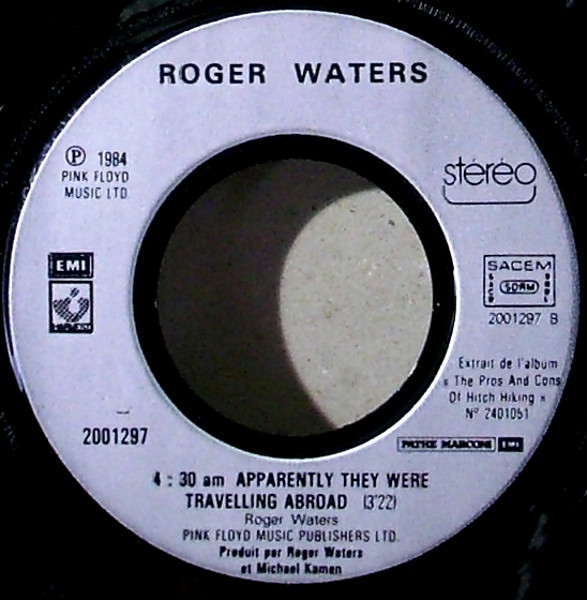 Roger Waters - The Pros And Cons Of Hitch Hiking | Harvest (2001297) - 4 Roger Waters - The Pros And Cons Of Hitch Hiking | Harvest (2001297) - 4