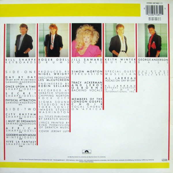 Shakatak - City Rhythm | Polydor (827 485-1)