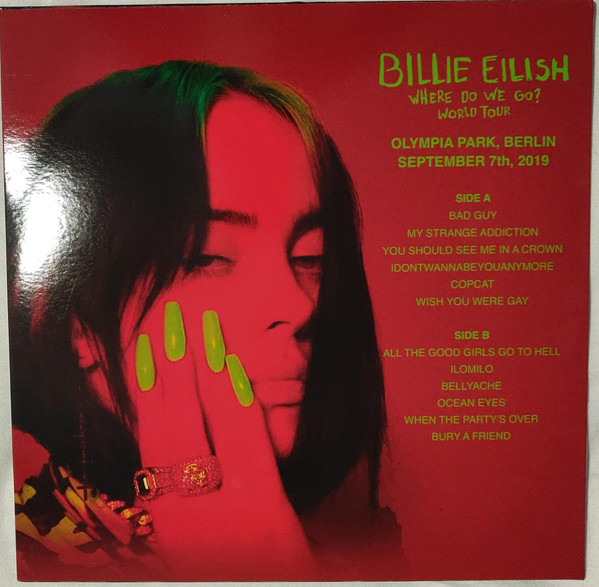 Billie Eilish - Where Do We Go? World Tour | Not On Label (Billie Eilish) (none) - 2