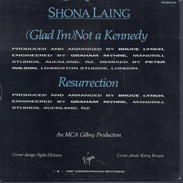 Shona Laing - (Glad I'm) Not A Kennedy | Virgin (VOZ 014) - 4 Shona Laing - (Glad I'm) Not A Kennedy | Virgin (VOZ 014) - 4