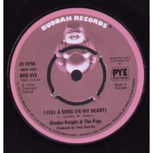 Gladys Knight And The Pips - I Feel A Song (In My Heart) | Buddah Records (BDS 413)