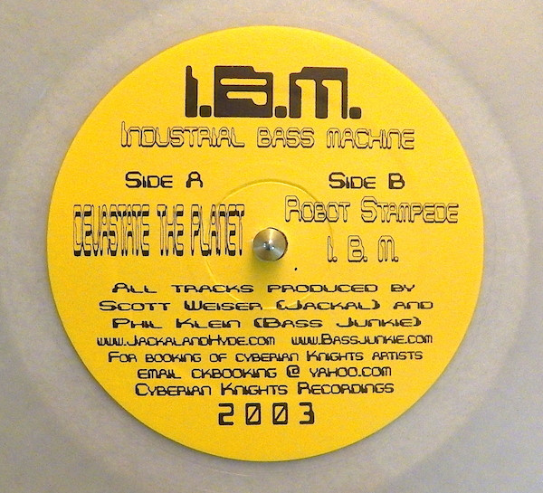Industrial Bass Machine - Devastate The Planet | Cyberian Knights Records (CKR007) - 2 Industrial Bass Machine - Devastate The Planet | Cyberian Knights Records (CKR007) - 2