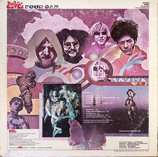 Love - Four Sail | Elektra (EKS-74049) - main