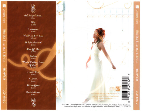 Sheila E. And The E-Train - Heaven | Concord Vista (CCD-4983-2) - 2