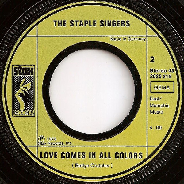 The Staple Singers - If You're Ready (Come Go With Me) / Love Comes In All Colors | Stax (2025 215) - 4