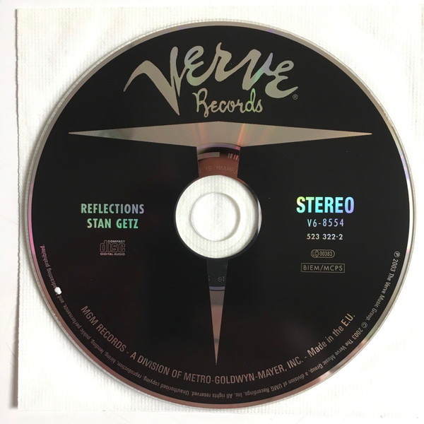 Stan Getz - Reflections | Verve Records (523 322-2) - 3