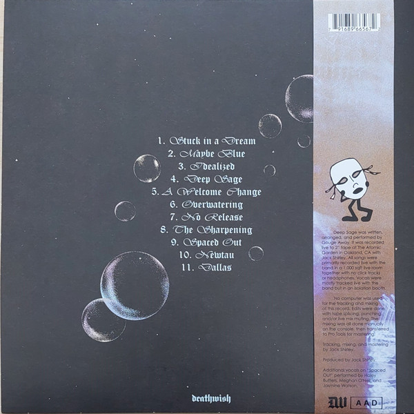 Gouge Away - Deep Sage (Limited Edition - Cloudy Clear Vinyl) [Vinyl] | Deathwish (DW249) - 2