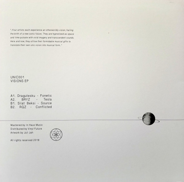 Various - Visions EP | Unic (UNIC001) - 2 Various - Visions EP | Unic (UNIC001) - 2