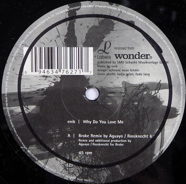Enik - Why Do You Love Me? | Labels (none) - main