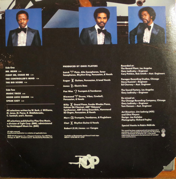 Ohio Players - Mr. Mean | Mercury (SRM-1-3707) - 3