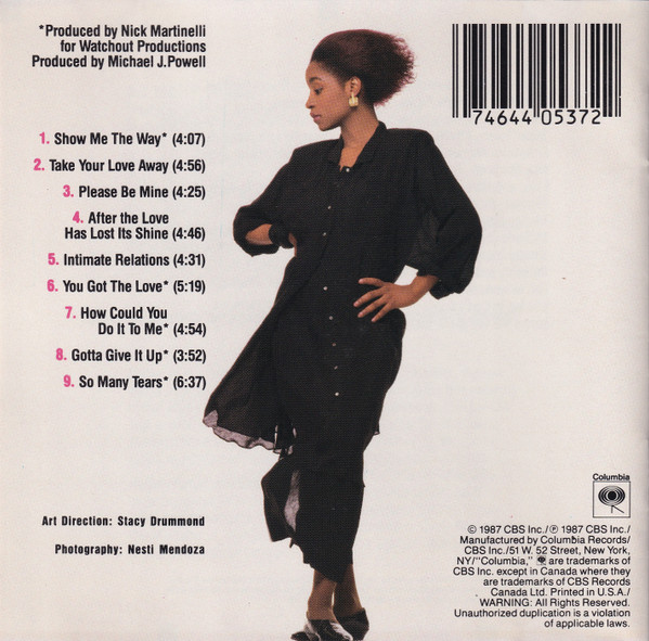 Regina Belle - All By Myself | Columbia (CK 40537) - 3