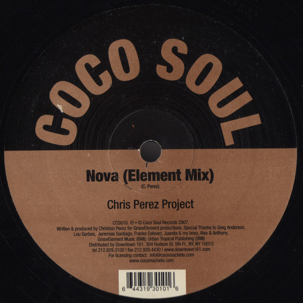 Christian Perez - Singularity | Coco Soul Records (CCS010) - 2 Christian Perez - Singularity | Coco Soul Records (CCS010) - 2