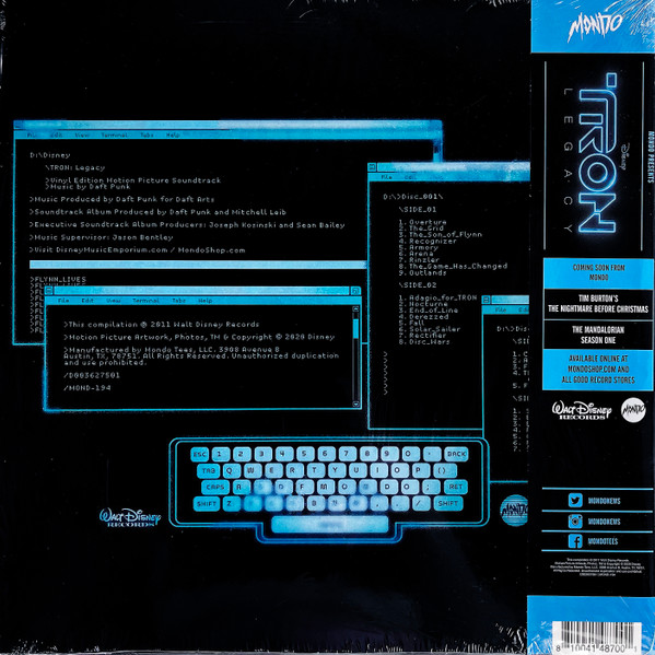 TRON: Legacy (Vinyl Edition Motion Picture Soundtrack)
