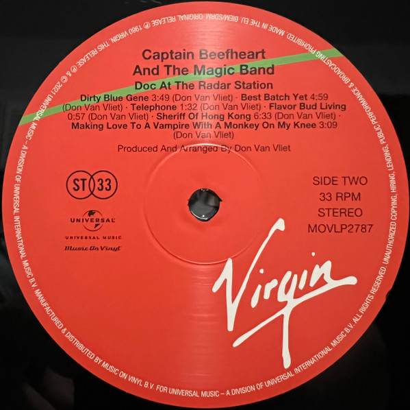 Captain Beefheart And The Magic Band - Doc At The Radar Station | Music On Vinyl (MOVLP2787) - 4