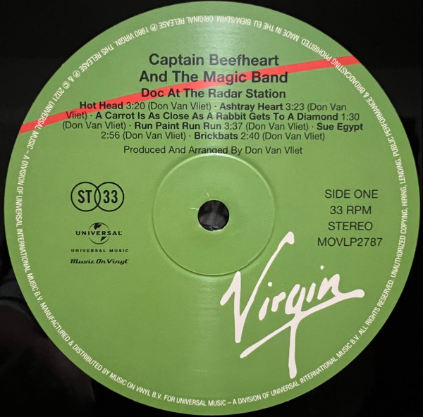 Captain Beefheart And The Magic Band - Doc At The Radar Station | Music On Vinyl (MOVLP2787) - 3