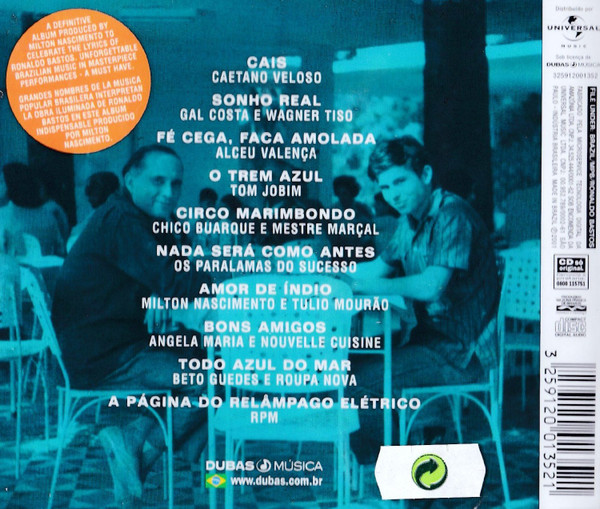 Various - Ronaldo Bastos - Cais | Dubas Música (325912001352) - 3