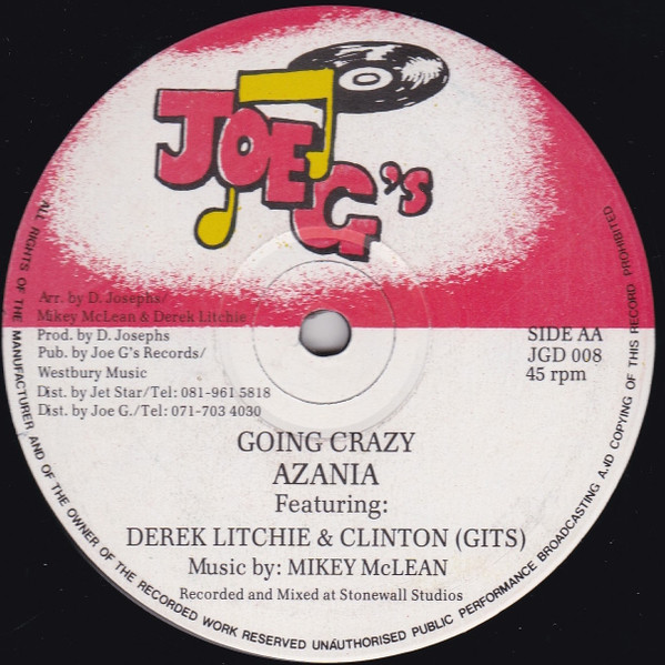 Sugar Minott - Doing Fine | Joe G's (JGD 008) - 2