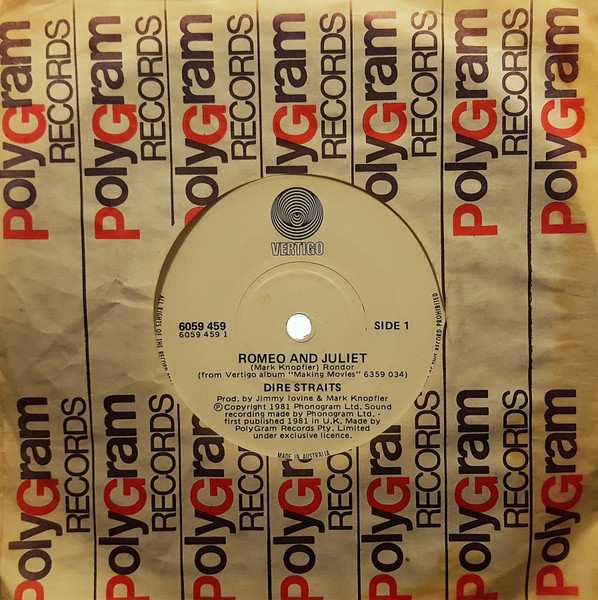 Dire Straits - Romeo And Juliet | Vertigo (6059 459) - main