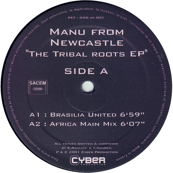 Manu From Newcastle - The Tribal Roots EP | Grain Of Groove (GOG SP 002)