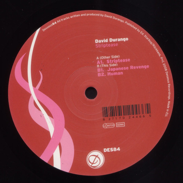 David Durango - Striptease | Dessous Recordings (Dessous84)