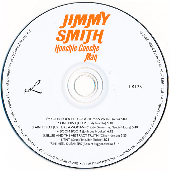 Jimmy Smith Arranged And Conducted By Oliver Nelson - Hoochie Cooche Man | Lilith (LR125) - 3