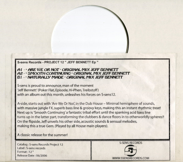 Jeff Bennett Ep