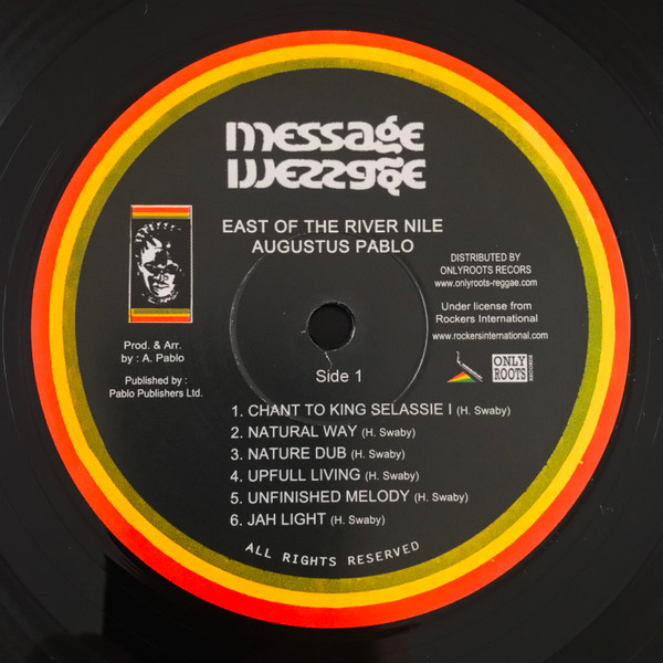 Augustus Pablo - East Of The River Nile | Message (ORLP17) - 2 Augustus Pablo - East Of The River Nile | Message (ORLP17) - 2