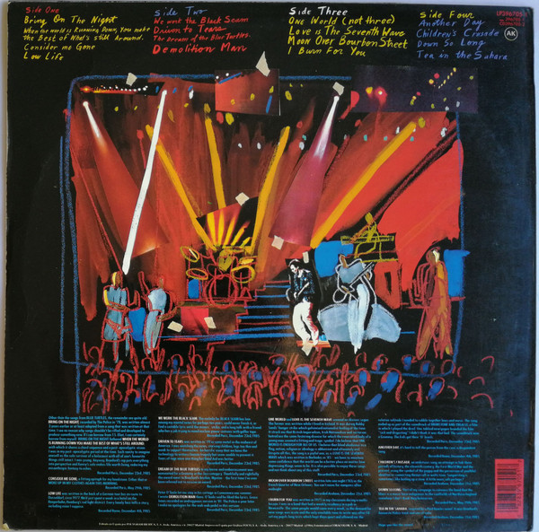 Sting - Bring On The Night | A&M Records (396705-1) - 2
