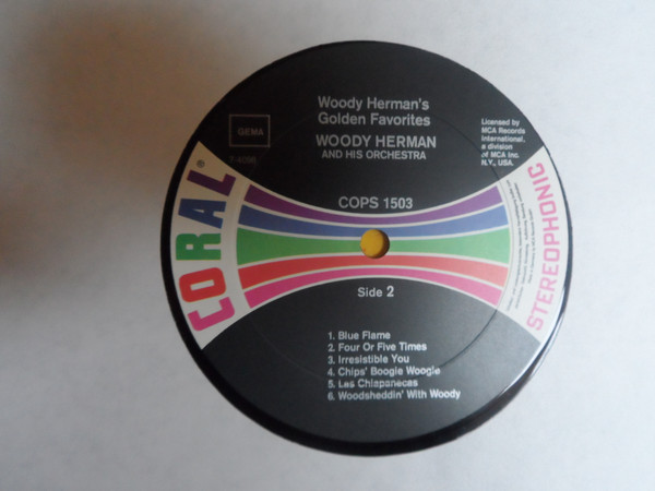 Woody Herman And His Orchestra - Woody's Golden Favorites | Coral (COPS 1503) - 2 Woody Herman And His Orchestra - Woody's Golden Favorites | Coral (COPS 1503) - 2