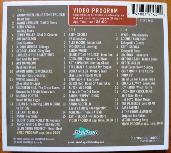 Various - Indian Rezervation Blues And More | Dixiefrog (DFGCD 8660) - 3