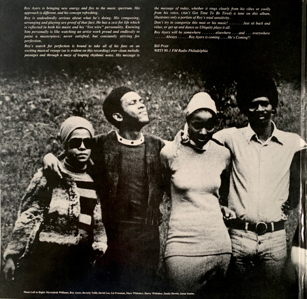 Roy Ayers Ubiquity - He's Coming | Elemental Music (700163) - 2