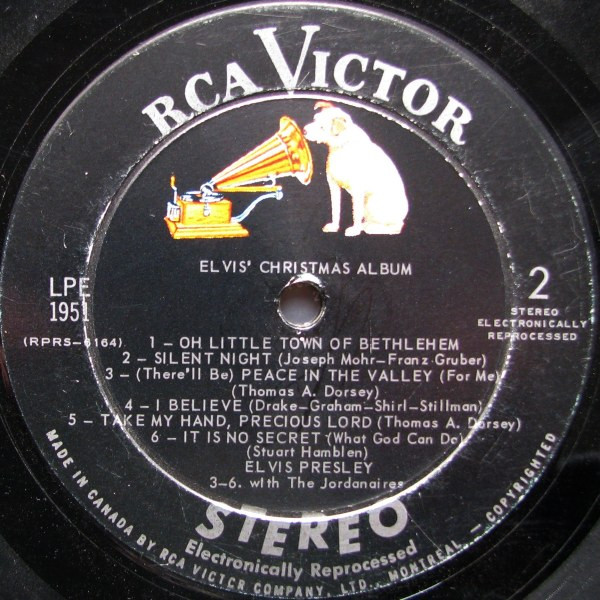 Elvis Presley - Elvis' Christmas Album | RCA Victor (LPE-1951) - 4 Elvis Presley - Elvis' Christmas Album | RCA Victor (LPE-1951) - 4