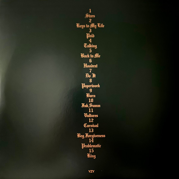 ¥$ , Kanye West , Ty$ - Vultures 1 | YZY (none) - 2 ¥$ , Kanye West , Ty$ - Vultures 1 | YZY (none) - 2