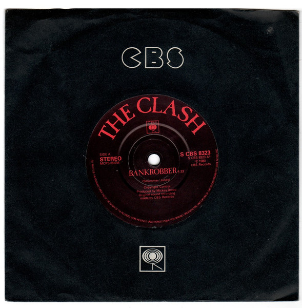 The Clash - Bankrobber | CBS (S CBS 8323) - 3