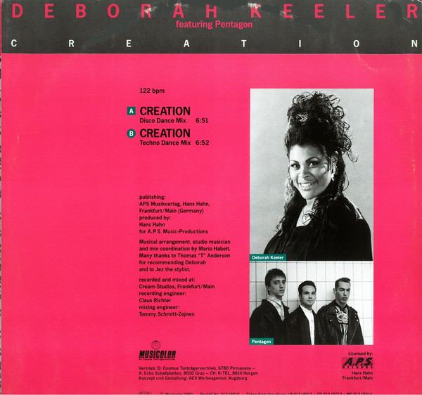 Deborah Keeler Feat. Pentagon - Creation | Musicolor (013.16016) - 2