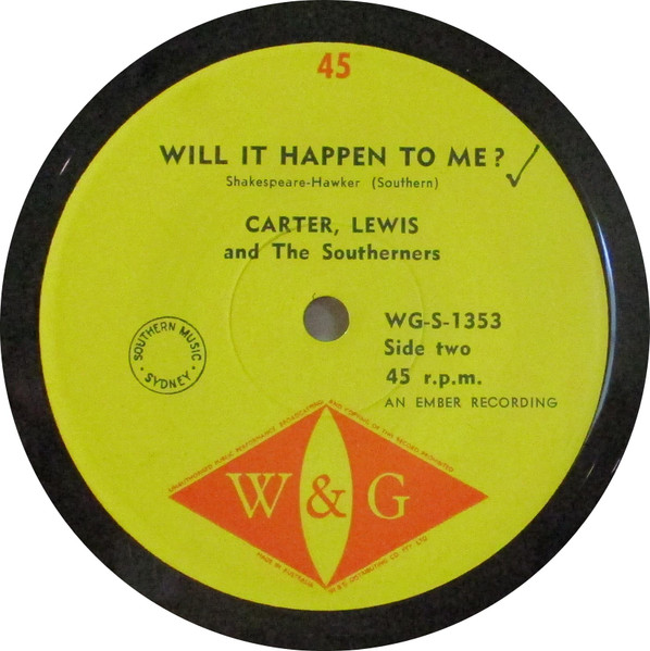 Carter-Lewis & The Southerners - Two Timing Baby | W & G (WG-S-1353) - 2