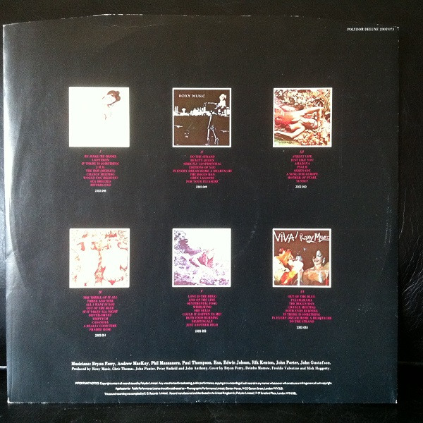 Roxy Music - Greatest Hits | Polydor (2302 073) - 3