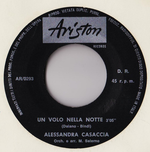 Alessandra Casaccia - Piccola Piccola | Ariston Records (AR 0305) - 4